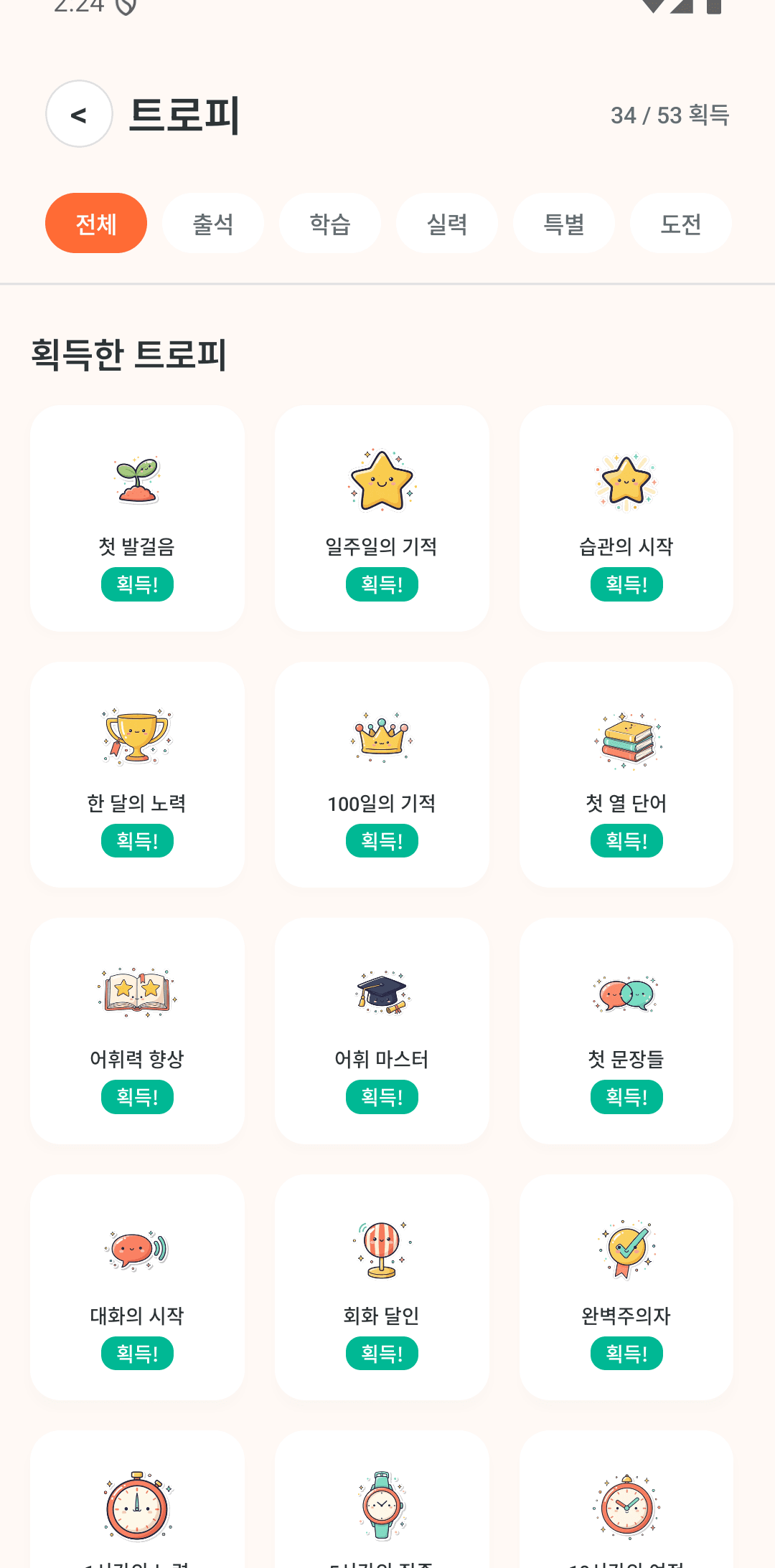 Trophies & Shop